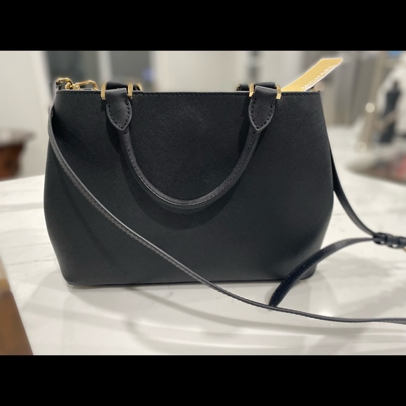 NWT MICHAEL KORS Florence Medium Leather Satchel - Picture 5 of 7